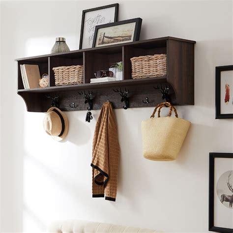 wayfair coat hooks|wayfair coat rack with shelf.